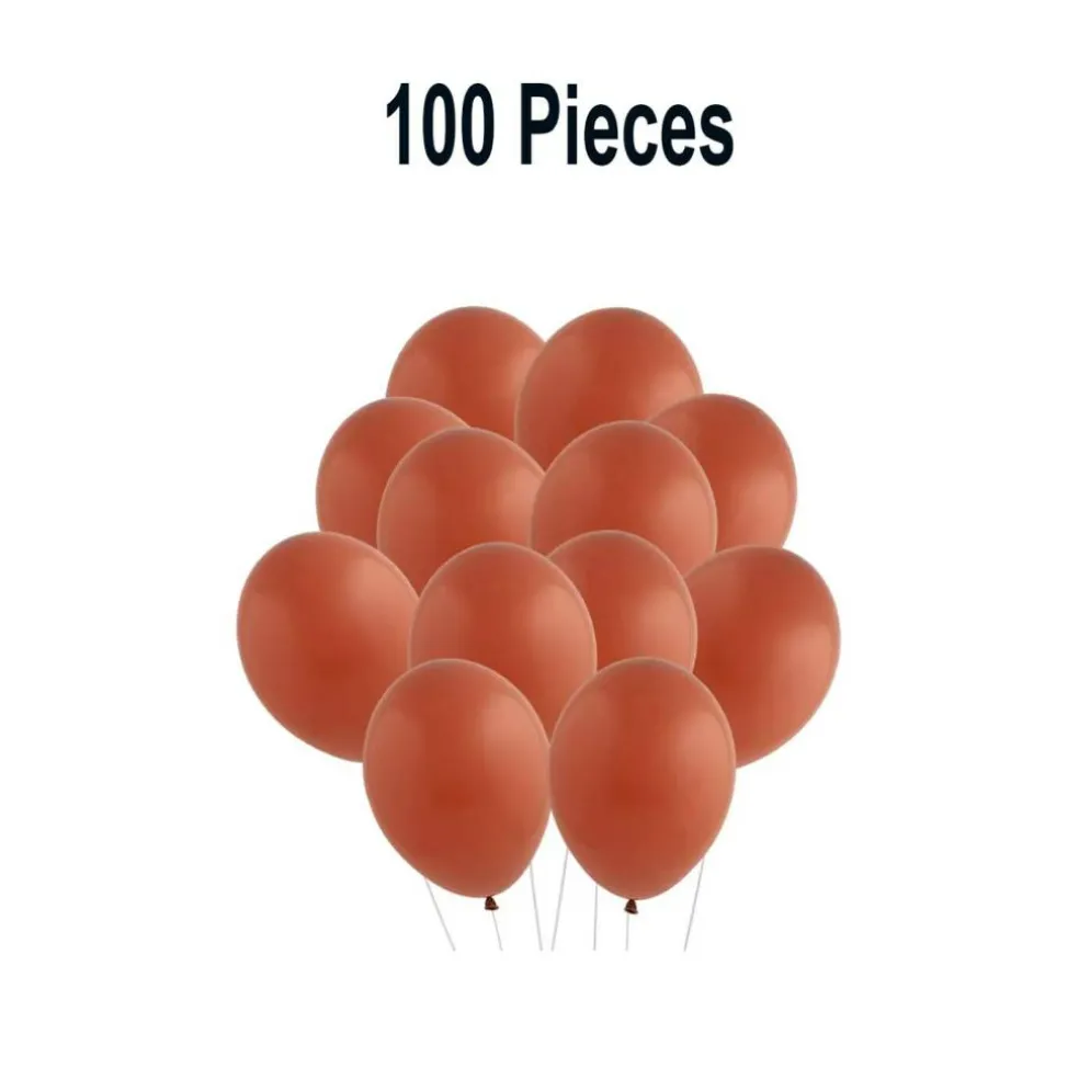 Tuftex Matte 11" Natural Latex Balloons Bulk 100 Pc Bday Supplies