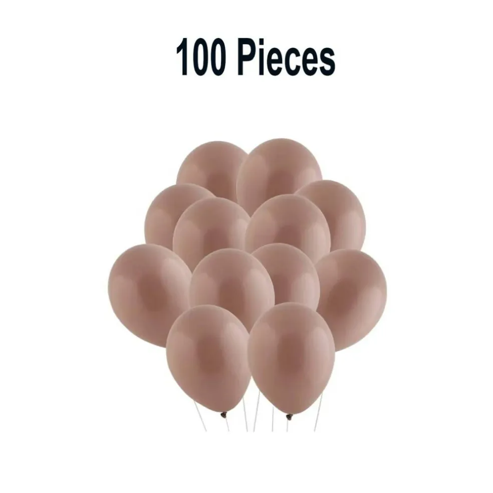 Tuftex Matte 11" Natural Latex Balloons Bulk 100 Pc Bday Supplies