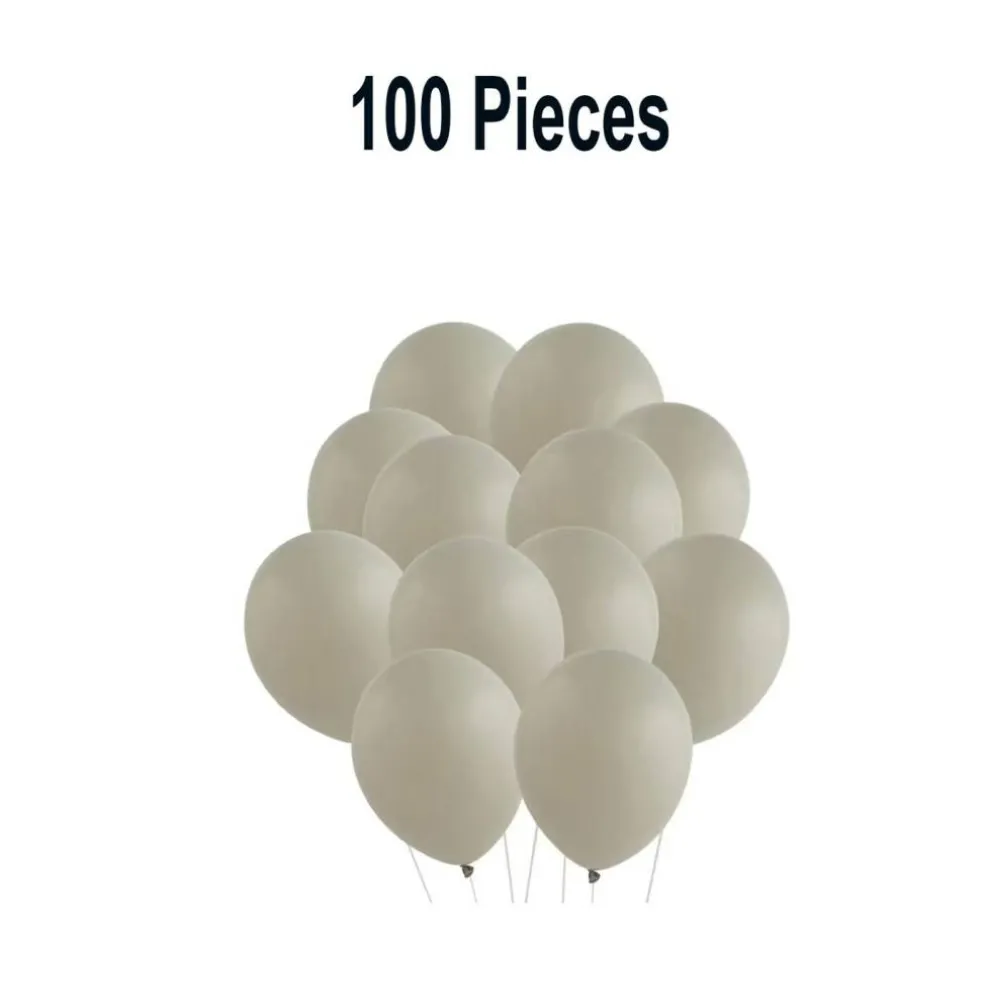 Tuftex Matte 11" Natural Latex Balloons Bulk 100 Pc Bday Supplies
