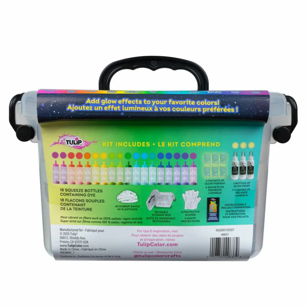 Tulip® 18 Color Glow Tie Dye Kit
