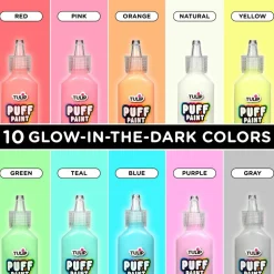 Tulip® Glow-in-the-Dark Puff Paint Set