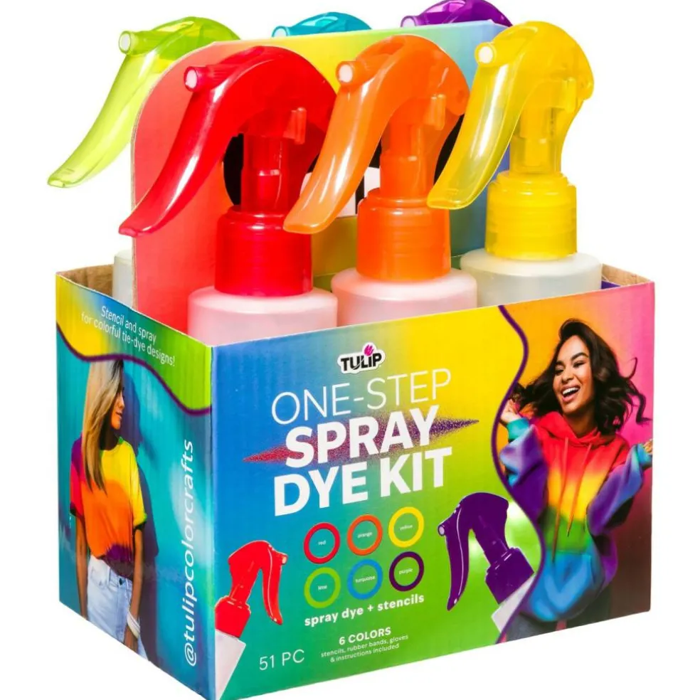 Tulip One-Step Spray Tie-Dye Kit 6-Pack