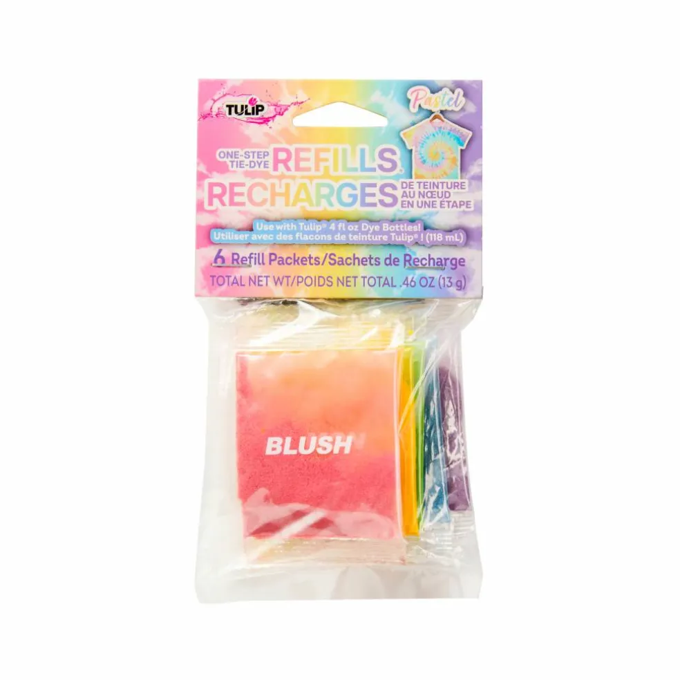Tulip® One-Step Tie-Dye™ Pastel Refills, 6ct.