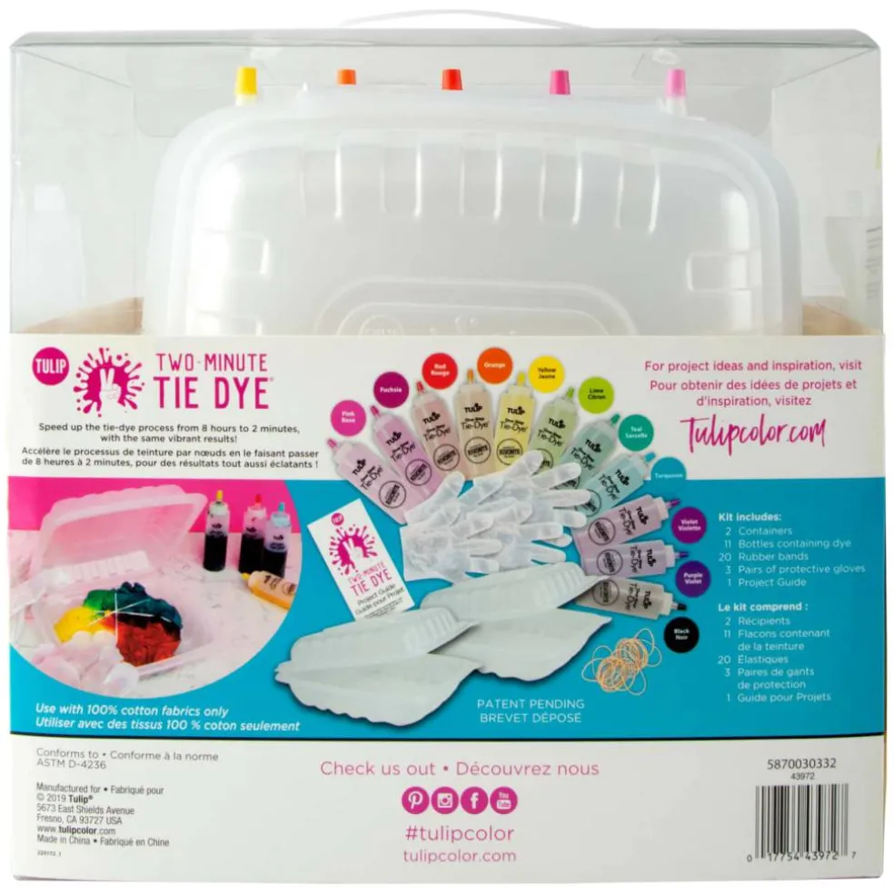 Tulip® 40 Piece Two-Minute Tie Dye® Kit
