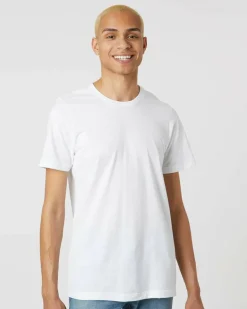 Tultex Heavyweight Jersey Short Sleeve Crew Neck T Shirt Free Shipping