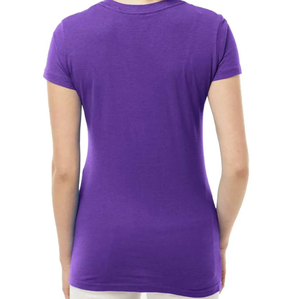 Tultex Women’s Slim Fit Jersey T-Shirt, Short Sleeve Tee for Crafting & Customization