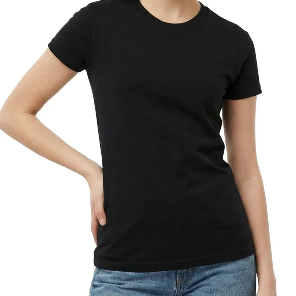 Tultex Women’s Slim Fit Jersey T-Shirt, Short Sleeve Tee for Crafting & Customization