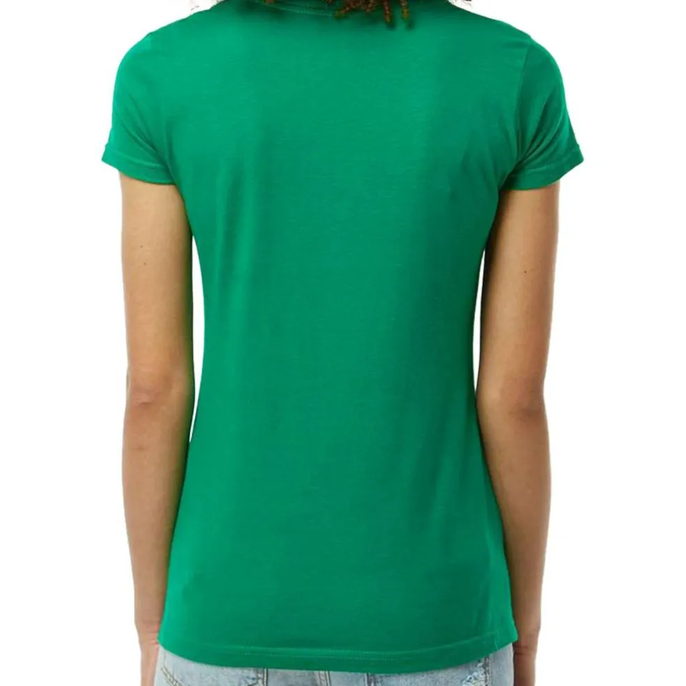 Tultex Women’s Slim Fit Jersey T-Shirt, Short Sleeve Tee for Crafting & Customization