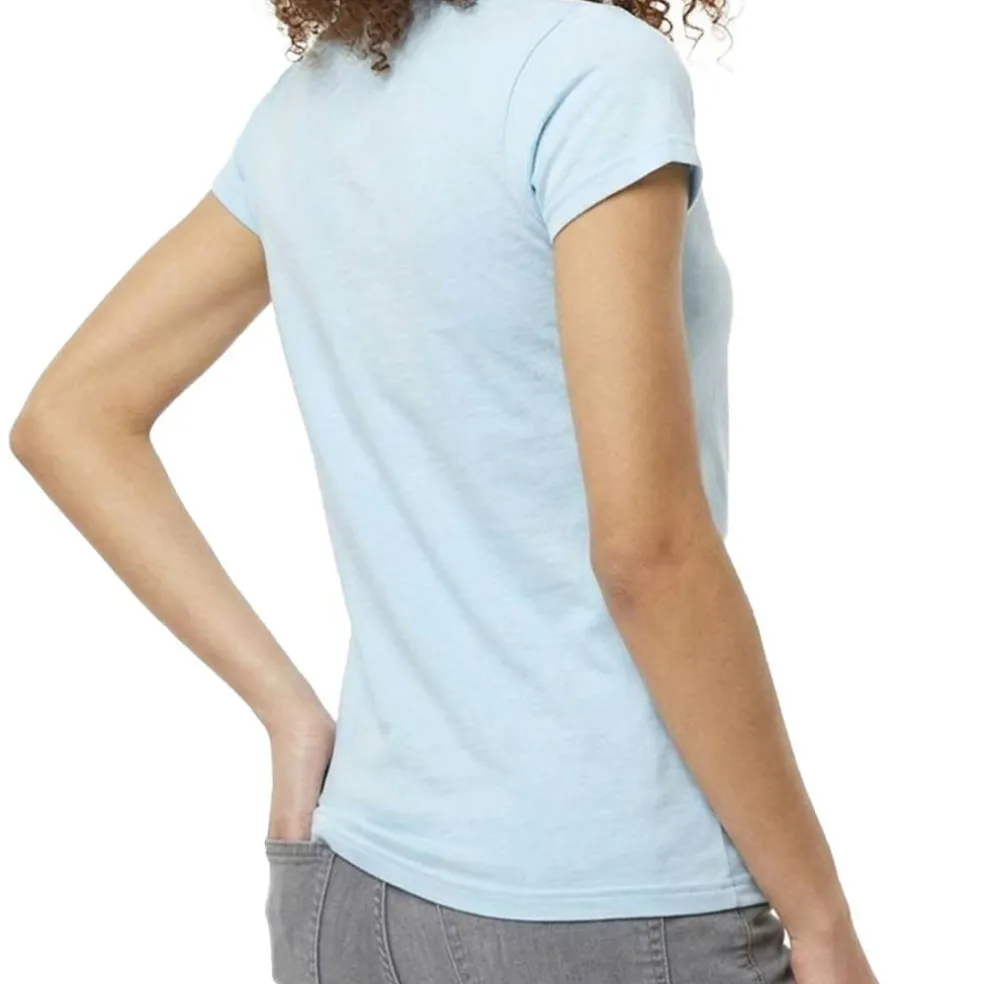 Tultex Women’s Slim Fit Jersey T-Shirt, Short Sleeve Tee for Crafting & Customization