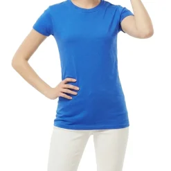 Tultex Women’s Slim Fit Jersey T-Shirt, Short Sleeve Tee for Crafting & Customization