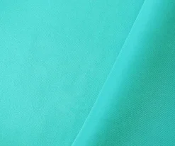 Turquoise Poly Spandex Stretch Solid Stretch Lamour Woven Fabric By the Yard
