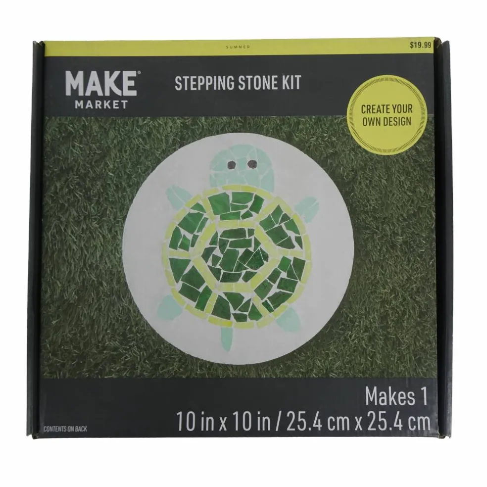 10" Turtle Stepping Stone Kit by Make Market®