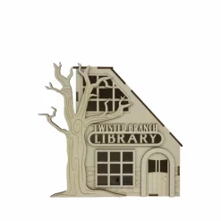 7.5" Twisted Branch Library DIY Wood Décor by Make Market®