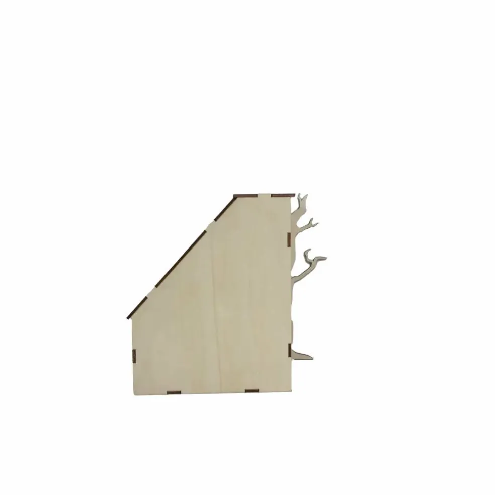 7.5" Twisted Branch Library DIY Wood Décor by Make Market®