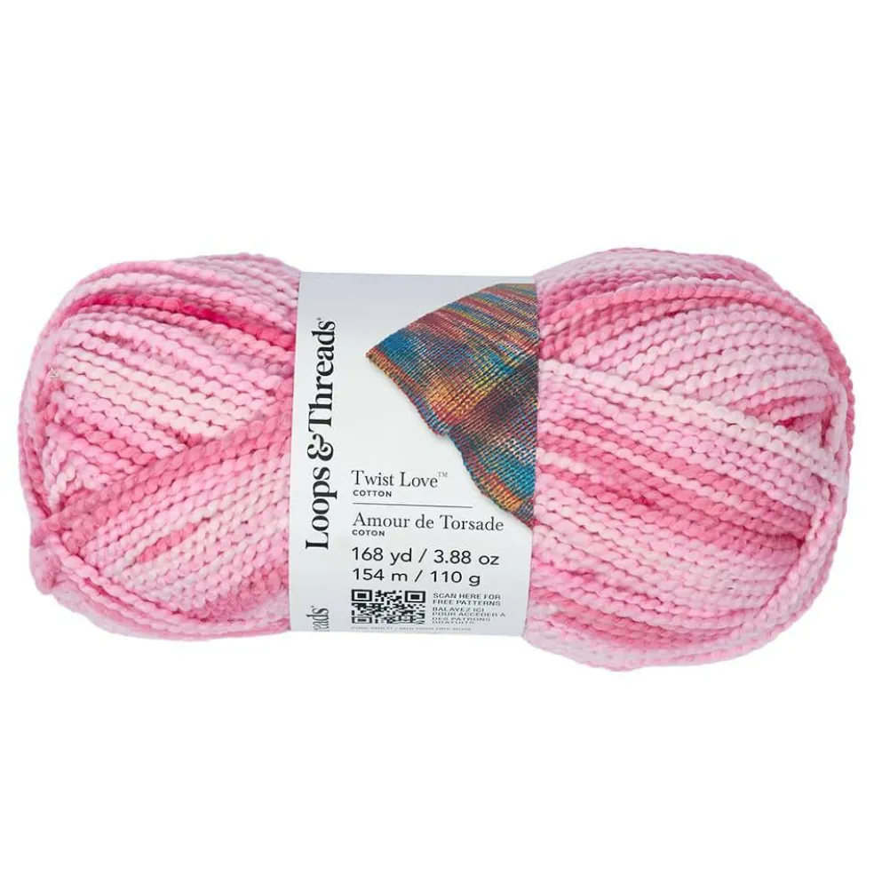 Twist Love™ Cotton Yarn by Loops & Threads®