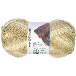 Twist Love™ Cotton Yarn by Loops & Threads®
