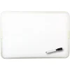 Two-Sided Aluminum Framed, Magnetic Dry Erase Board w/Pen, 9" x 12"