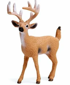 UANDME Forest Animals Figures, Woodland Creatures Figurines, Miniature Toys Cake Toppers (Deer Family, Fox, Rabbit, Squirrel)
