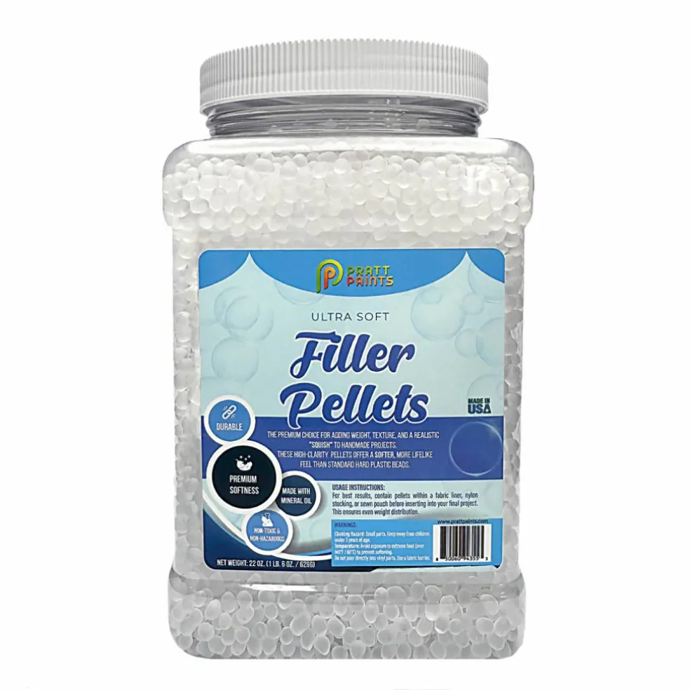 Ultra Soft Filler Pellets – Premium Craft & Doll Weighting Pellets