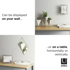 Umbra Chrome Prisma Picture Frame