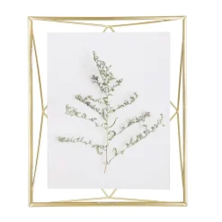Umbra Matte Brass Prisma Picture Frame