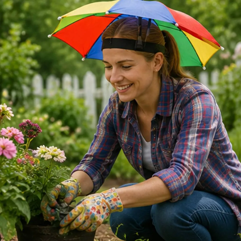 Umbrella Hat – 20" Diameter, One Size