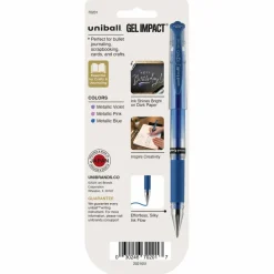 uniball™ GEL IMPACT 1mm Metallic 3 Color Gel Pen Set