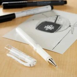 Uni-Ball White Signo Broad Gel Impact Pen