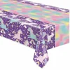 Unicorn Party Plastic Table Cover - 1 Table Cover