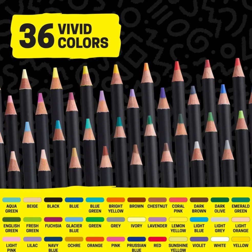 uni® POSCA 4.0mm Colored Pencils, 36ct.