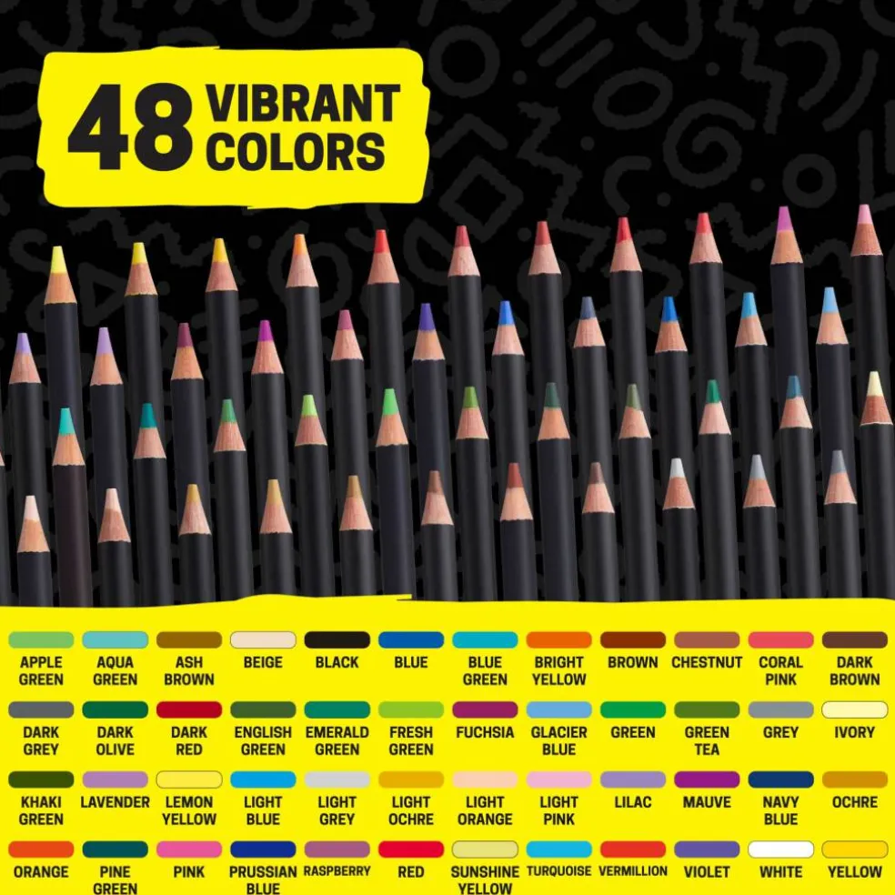uni® POSCA 4.0mm Colored Pencils, 48ct.