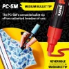uni® POSCA PC-5M 1.8-25mm Reversible Medium Tip 24 Color Water-Based Paint Markers
