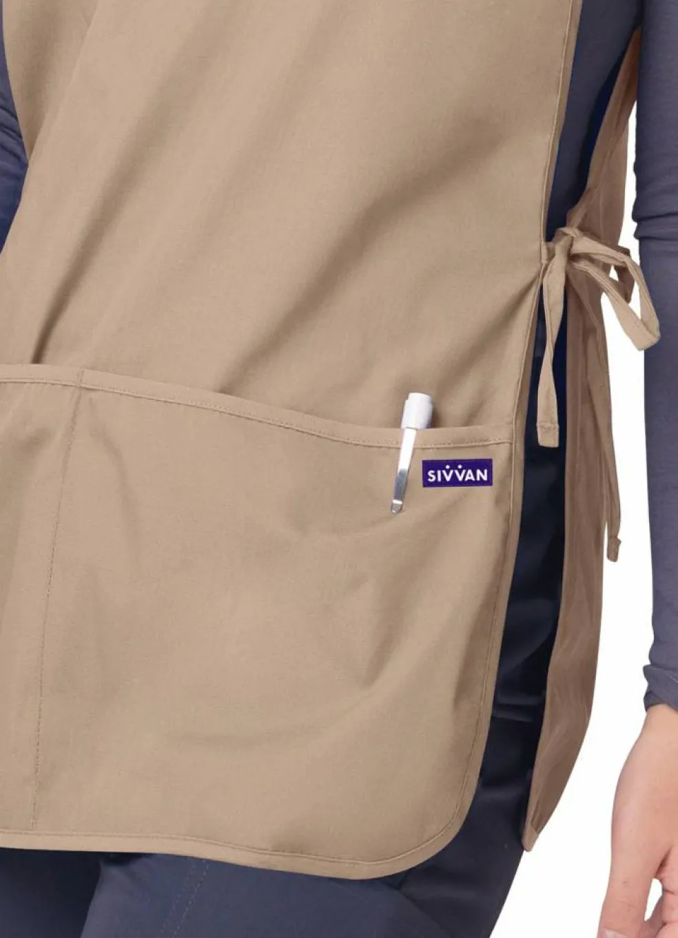 Unisex Apron - Cobbler Apron - S8700 - Khaki - R