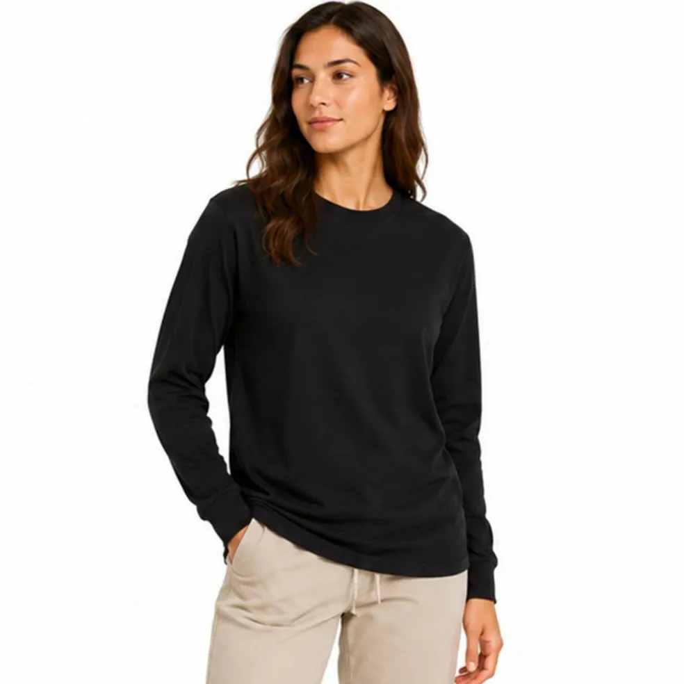 Unisex Gold Soft Touch Long Sleeve T-Shirt Free Shipping