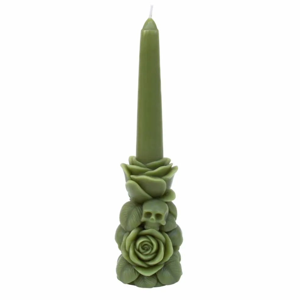 10" Unscented Rose Taper Candle by Ashland®