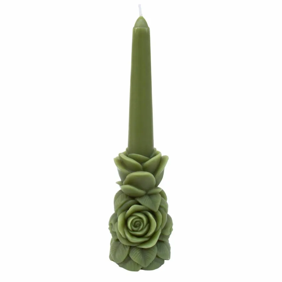10" Unscented Rose Taper Candle by Ashland®