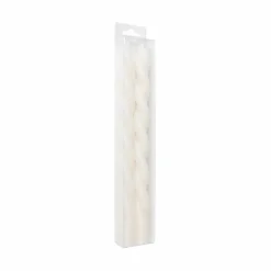 10" Unscented Twist Taper Candles, 2ct. by Ashland®