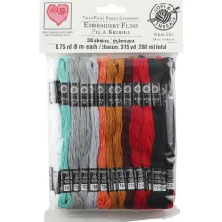 Urban Chic Embroidery Floss by Loops & Threads®, 36ct.