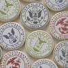 US Military Seals Cookie Stencil Set: Marines, Navy, Army, Air Force | C1009 by Designer Stencils |