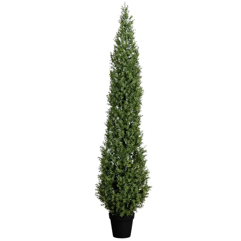 UV-Resistant Artificial Boxwood Topiary Tree