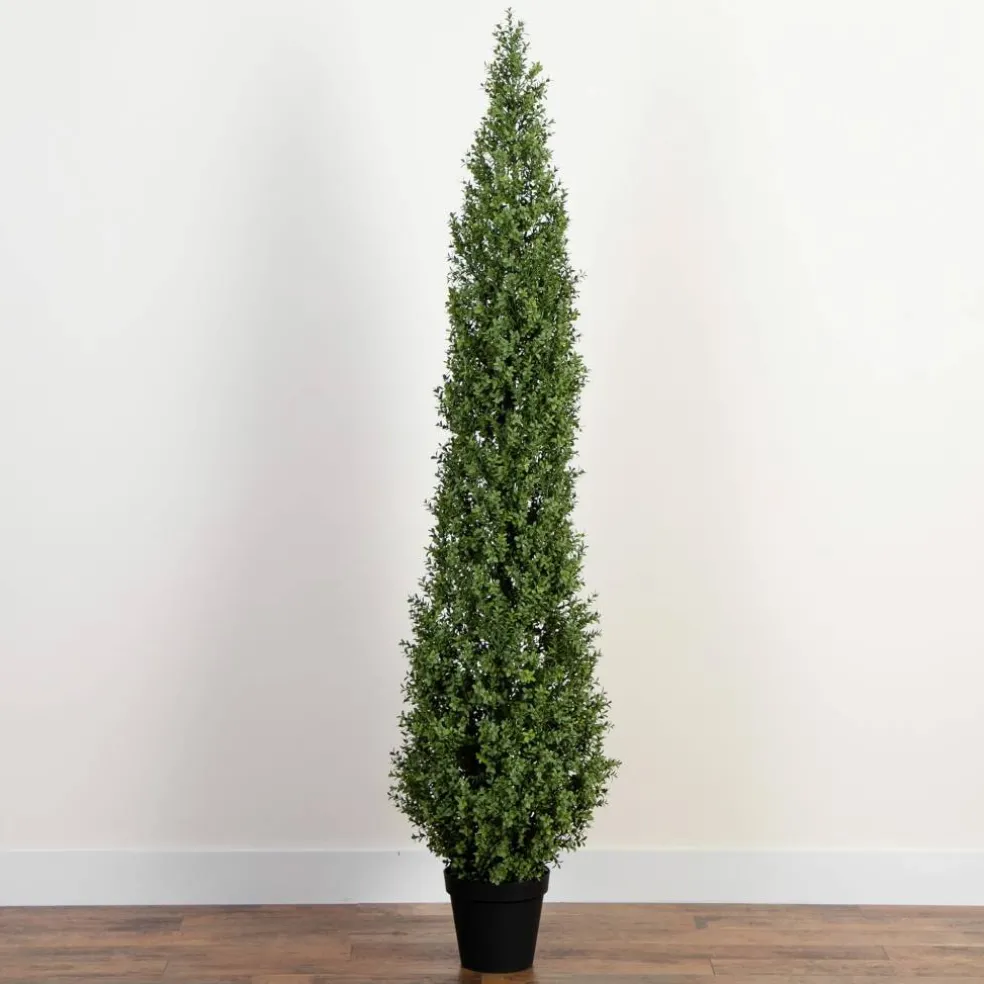 UV-Resistant Artificial Boxwood Topiary Tree