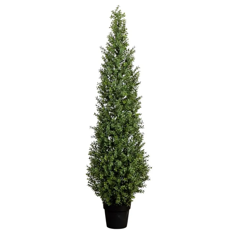 UV-Resistant Artificial Boxwood Topiary Tree