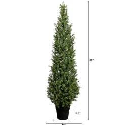 UV-Resistant Artificial Boxwood Topiary Tree