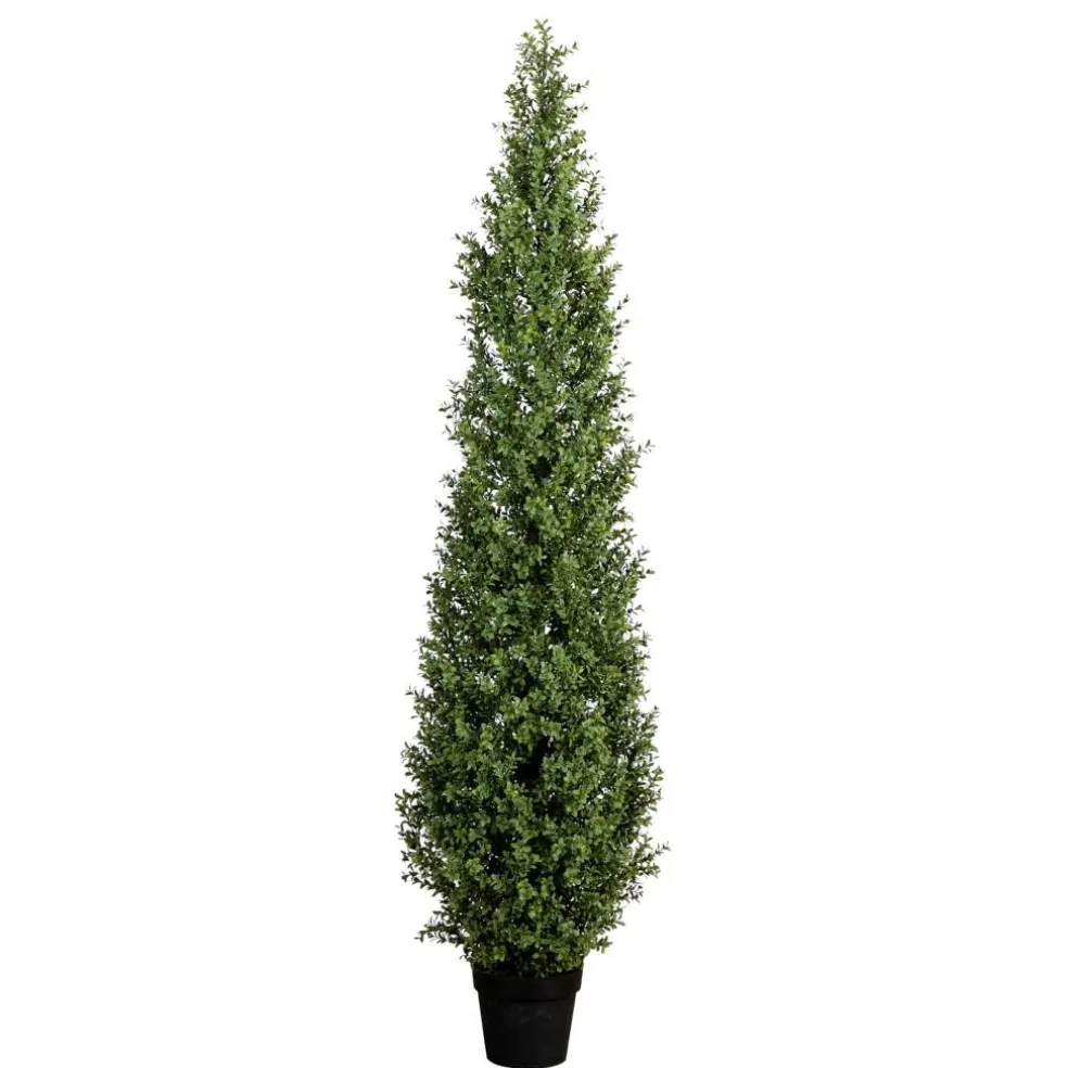 UV-Resistant Artificial Boxwood Topiary Tree