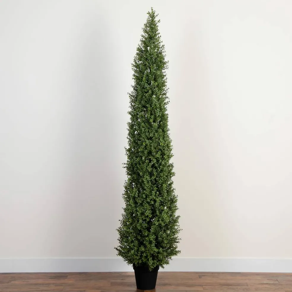 UV-Resistant Artificial Boxwood Topiary Tree