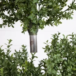 UV-Resistant Artificial Boxwood Topiary Tree