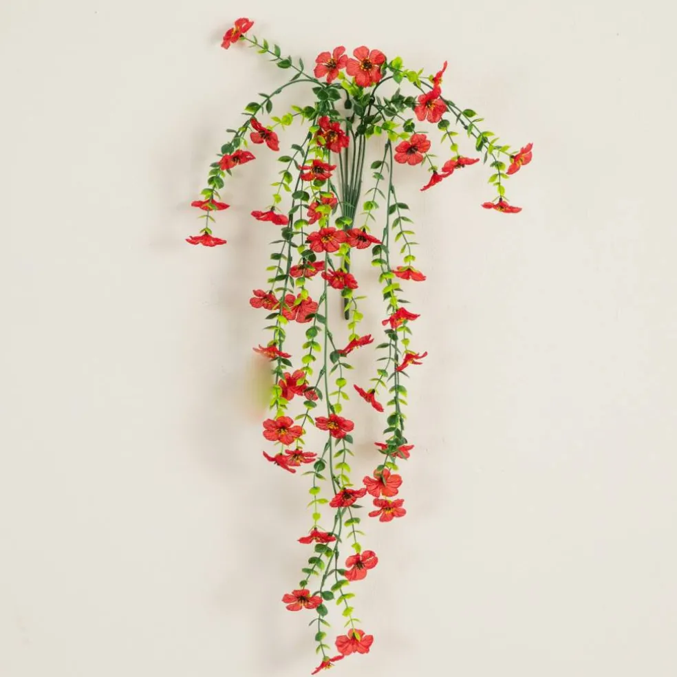 30" UV Resistant Artificial Daisy Hanging Bushes, 6ct.