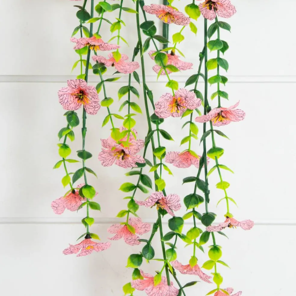 30" UV Resistant Artificial Daisy Hanging Bushes, 6ct.