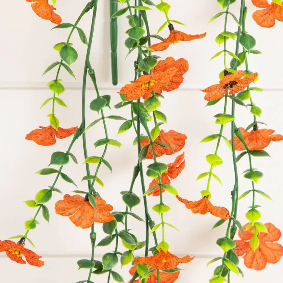 30" UV Resistant Artificial Daisy Hanging Bushes, 6ct.
