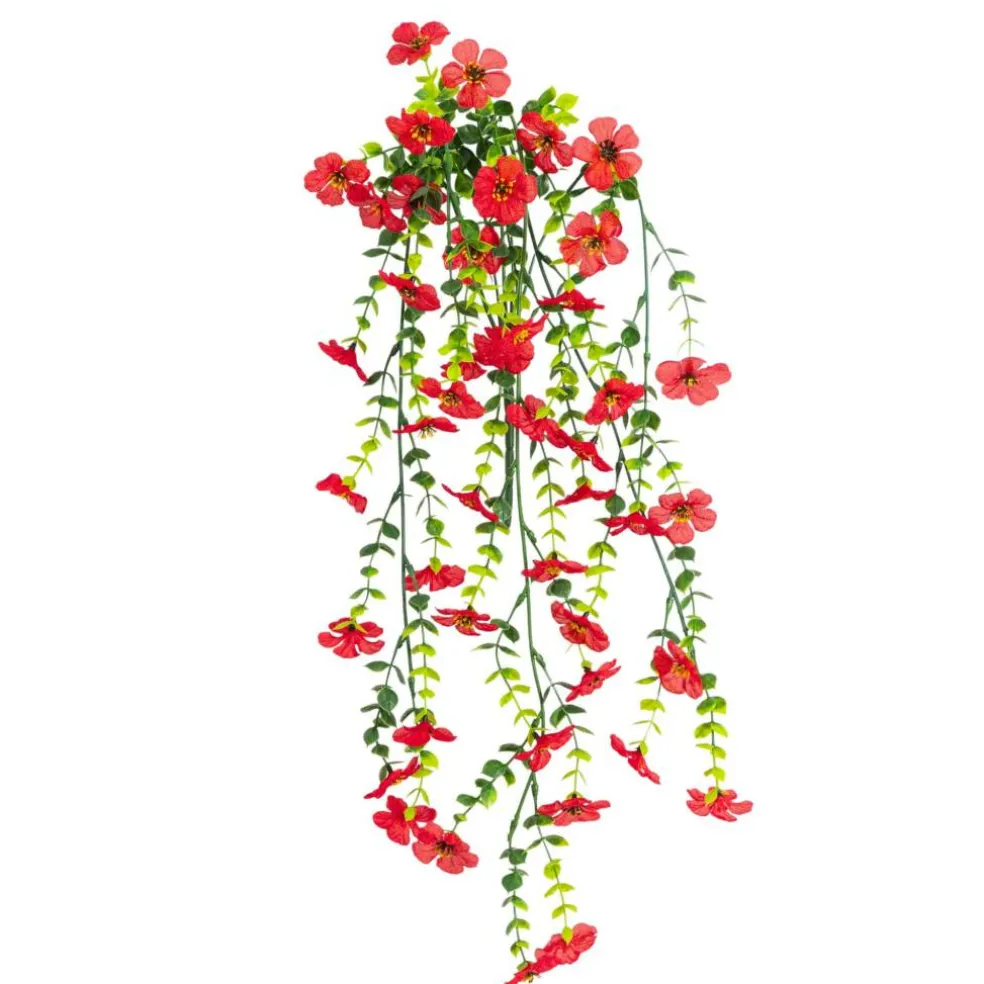 30" UV Resistant Artificial Daisy Hanging Bushes, 6ct.